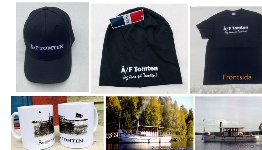 Souvenirartiklar till försäljning
